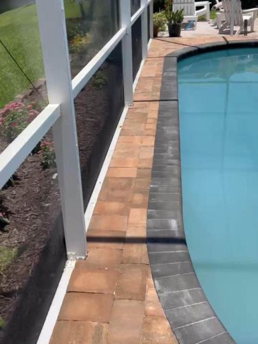 pool deck pavers installation Parrish