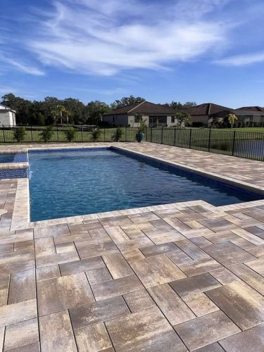 pool deck pavers installation Sarasota Florida