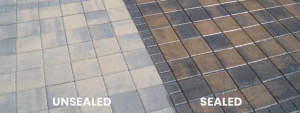 the difference between sealed and unsealed paver stones