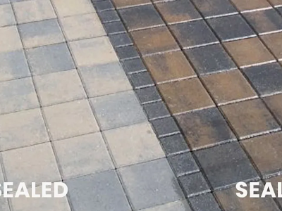 the difference between sealed and unsealed paver stones