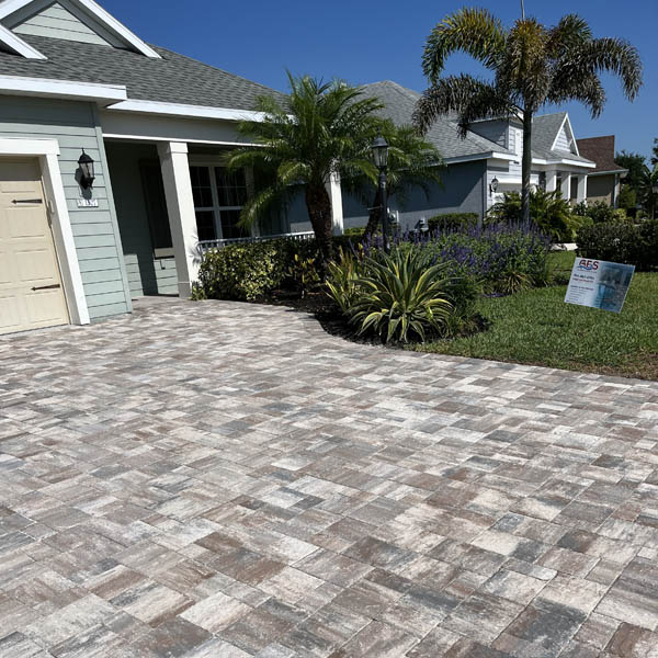 Tampa driveway pavers installation