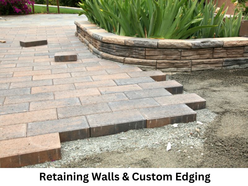 Tampa paver edging and retaining walls - GES Pavers